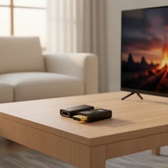 Professional 4K DisplayPort to HDMI Converter with Hi-Res Video & Audio Support for HDTV