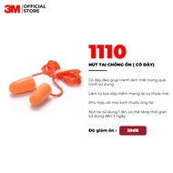 3M Noise Canceling Earplugs 1110 Pack 1 bag