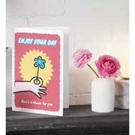 Enjoy your day card - Employee card - Have a nice day