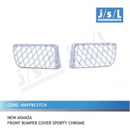 Bumper Depan New Avanza 2008 2011 JSL Front Bumper Sporty Chrome