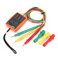 [Fast Ship] SM852B 3-Phase Rotation Tester Digital Phase Indicator Detector LED Buzzer Phase Sequenc