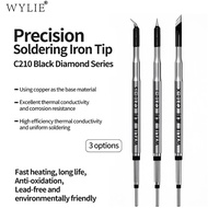 WYLIE WL-C210 Black Diamond Series Soldering Iron Tips for 210 / T26 Soldering Station