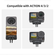 For DJI Osmo Action 4/3/2 Foldable Quick-release Plate for DJI Action 4 Camera Expansion Accessories
