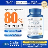 vetwish | High Purity Fish Oil for Dogs and Cats Hair & Skin Care