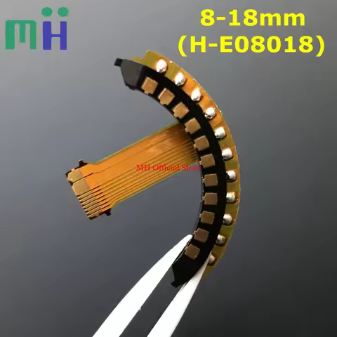 NEW 8-18 H-E08018 Lens Rear Bayonet Mount Contact FPC Flex Cable For Panasonic 8-18mm F2.8-4.0 ASPH 