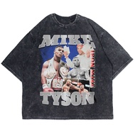 Patternmerch "Mike Tyson iron Mike champion" Oversize T-shirt | Washed tee | Vintage T-SHIRT