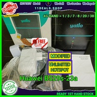 Modified Huawei B525s-65a B529s 23a B618 65d 22d MODEM Unlimited Hotspot Unlocked 4G LTE E5186s-22a 