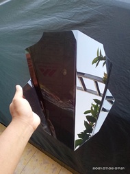 Tameng Angin Windshield Visor Custom 40cm V.5 Visor Motor TANPA BREKET/DUDUKAN Beat Vario Supra Mio