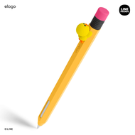 [ Elago Line Collection ] เคสปากกา For Apple Pencil 2  วัสดุซิลิโคนอย่างดี ชาร์จแม่เหล็กได้ ลิขสิทธิ์แท้จาก Line Friends