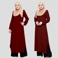 Terkini Mini Jubah Dress Muslimah Plain Warna Colors Mini Jubah Abaya For Women – Mini Jubah Sana