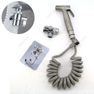 Self Cleaning stainless Sprayer Hand Toilet Bidet Shower Holder Faucet 2m 3m water value hose set Ba