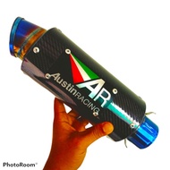 Austin Racing exhaust silencer inlet 50 mm
