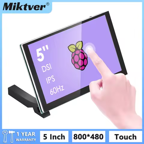 Miktver Portable 5 Inch MIPI DSI Display HD 800x480 Capacitive Touchscreen Monitor for Raspberry Pi 