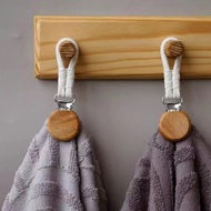 （lalang1.sg）2pcs multifunctional household clip with hanging ring, bedroom bathroom, laundry room, k