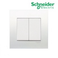 Schneider Vivace 2 gang 1 Way switch