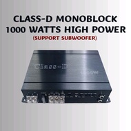 CLASS-D MONOBLOCK AMP 1000W HIGH POWER FOR SUBWOOFER