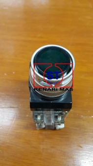 PUSH BUTTON LAMP SWITCH / PUSH LAMP HANYOUNG CR-304-2 GREEN /HIJAU