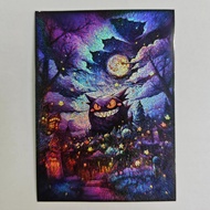 60PCS Anime Pokemon Gengar Card Sleeves The Starry Night Style Board Games WS PTCG Trading Cards Las