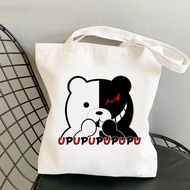 COD 2026 Cross-Border Foreign Trade Danganronpa Anime Printed Canvas Bag Harajuku Shoulder Bag Stude