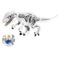 Brick Lego Dinosaur World Jurassic Park T Rex Indominus Rex (Code 007)