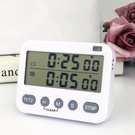 yu Magnetic Countdown Timer for w Seconds Dual Digital Timer LCD Big Digits
