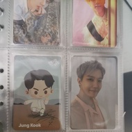 BTS official photocard jungkook＋jhope