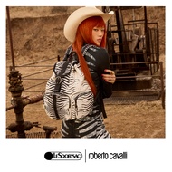 Lesportsac x Roberto Cavalli Napoli Bag กระเป๋าสะพายหลัง Style 5241