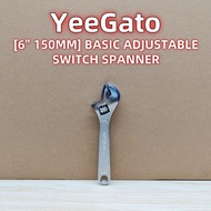 [6" 150mm] BASIC ADJUSTABLE SWITCH SPANNER MULTI FUNCTION / SPANA BOLEH LARAS UNTUK SERVIS A/C / AUT