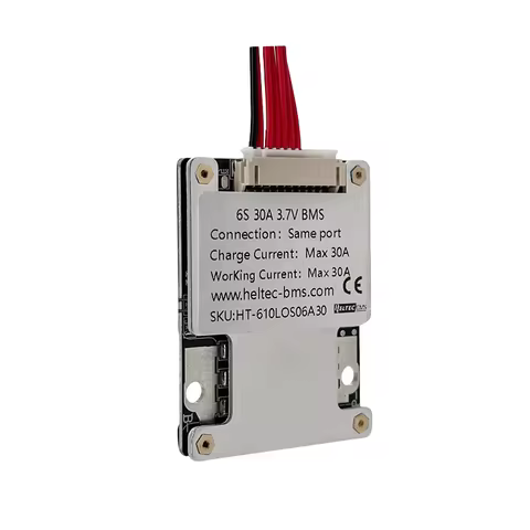 Heltec lifepo4 bms 24v 6s bms 7s8s 10S li ion balanced 18650 30A 50A 60A 80A lithium battery protetc