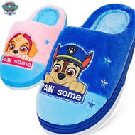 Children's Slippers Winter Warm Slippers For Home Cartoon PAW Patrol Non-slip Kids Shoes Girls Indoor Bedroom Boys Plush Home Slippers