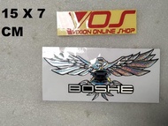 STIKER TIMBUL BOSHE BESAR
