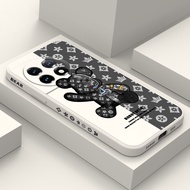 Creative Cute Bear Phone Case For OnePlus 13R 13 12R 12 11R 11 10 10T 10R 5G Comfortable Feel Cover