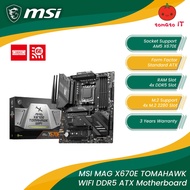MSI MAG X670E TOMAHAWK WIFI DDR5 AM5 AMD ATX Motherboard