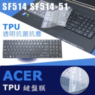 ACER Swift5 SF514 SF514-51 Antibacterial TPU Keyboard Film Keyboard Protective Film (acer13406)