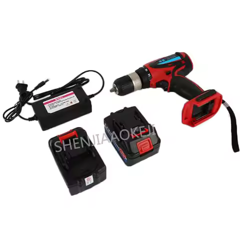 68V high power hand drill 6000mAh Lithium battery rechargeable hand drill Multifunctional drilling t
