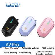 id221 MOTO A2 PRO Bluetooth Helmet Headset (A2 Plus Upgrade)