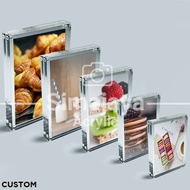 2R-8R & A4 5MM acrylic magnetic frame