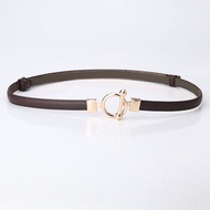 Ikat Pinggang Gamis Wanita Adjustable Gesper Kulit Tali Kecil Womens Belt Korea Fashion Tali Pinggan