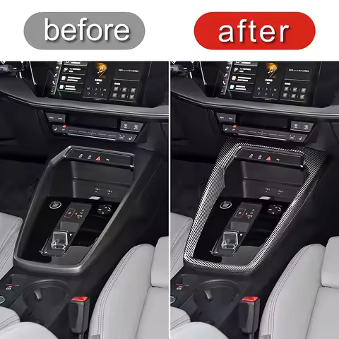 Marchae replacement frame for central car console, Audi A3 8Y 2021-2022 LHD decoration