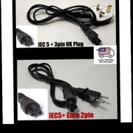 IEC-5 Socket  Laptop power socket cable set ±1M8