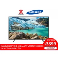 SAMSUNG 75 4K UHD Smart TV UA75RU7100KXXS