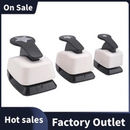 3 Piece Star Hole Punch, Star Punch, Star Paper Punch, White & Black Plastic+Metal Star Hole Puncher