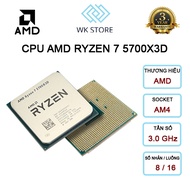 AMD Ryzen 7 5700X3D CPU | AM4 | 8 Cores / 16 Threads | Cache 100MB | NEW TRAY | 36 months