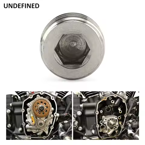 Motorcycle Stainless steel Sump Plug for Harley M8 Engine 2017-2022 FAT BOY SOFTAIL DELUXE Win Cam M