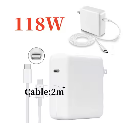 For MacBook Pro Charger 118W USB C Power Adapter For MacBook Pro 16 15 14 Inch 2021 2020 2019 2018, 