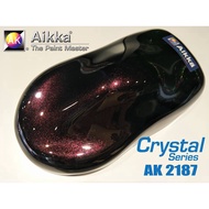 AIKKA Paints AK2187 Crystal Effect Colour / RBB BLACK / Warna Cat Kereta / Car & Motor Body Paint