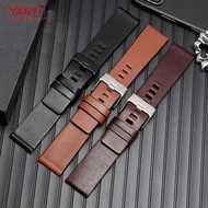 Leather Watchband 22 24 26 28 30mm 32mm bracelet for diesel watch strap wristwatches band for DZ4343
