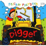 Digger Sticker Play Book Miles Kelly