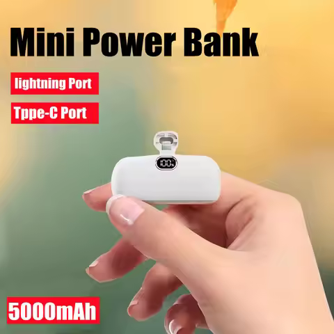 Mini Power Bank Mobile Phone Portable Auxiliary Backup Battery For iphone Samsung Xiaomi External Ba