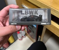 INNO 1:64 Ferrari F40 LBWK Black Full Carbon Fiber Alloy Car Model